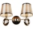 Настенный светильник iLAMP Brooklyn никель W2401-2 Nickel 1