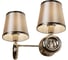 Настенный светильник iLAMP Brooklyn никель W2401-2 Nickel 2