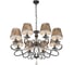 Подвесной светильник iLAMP Holiday хром RM6116/8CR 2