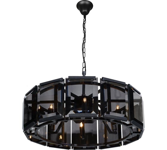 Подвесной светильник iLAMP Panorama черный 10490-6P BK 1