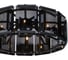 Подвесной светильник iLAMP Panorama черный 10490-6P BK 3