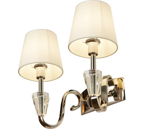 Настенный светильник iLAMP Alesti никель W2424-2 Nickel