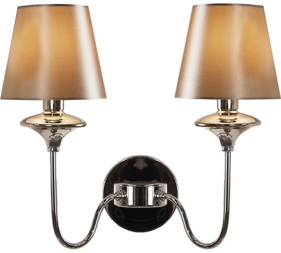 Настенный светильник iLAMP Rolling никель W2406-2 Nickel 1