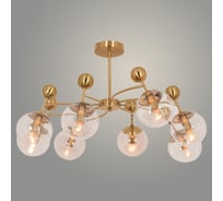 Люстра РОСТОК 23553/8 AB+FGD бронза/золото 8x40W E14 d780 h400, XLD23 988367676
