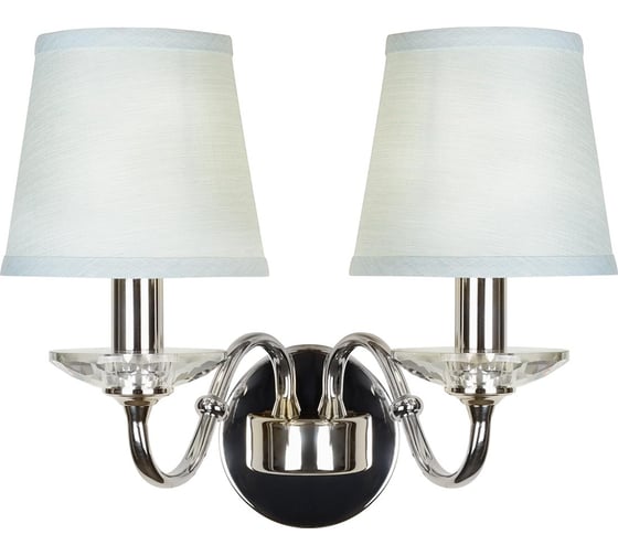 Настенный светильник iLAMP Dolce Vita никель+голубой W2345-2 nic