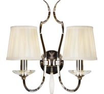 Настенный светильник iLAMP Charm никель+бежевый W2508-2 nic