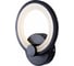 Настенный светильник iLEDEX Ring черный A001/1 BK 1