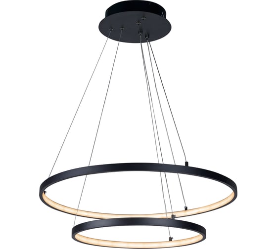 Подвесной светильник iLEDEX Axis черный D098-2 600x400 BK