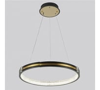 Люстра РОСТОК MD77084/1/600A BK+MATT FGD черный/золото 92W 3000K+6000K+4000K LED d600 ПДУ диммер, OLY22 988013287