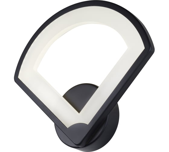 Настенный светильник iLEDEX River черный LZ-233 4000K BK