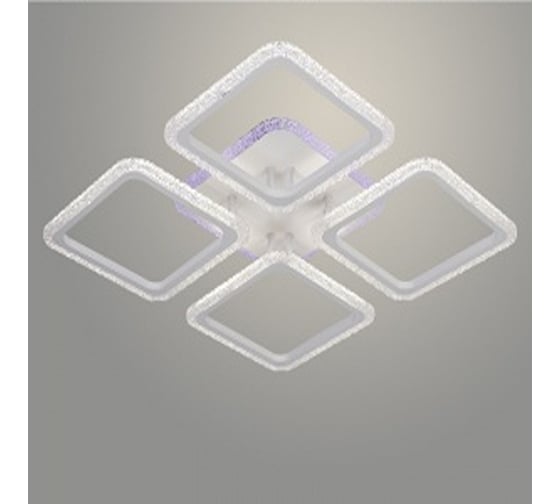 Люстра РОСТОК LI08899/4A PR WH белый 104W+8W LED RGB 3000-6500K d560 ПДУ(ИК) диммер, HN22 988027676 1