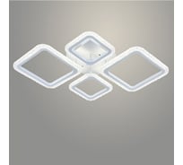 Люстра РОСТОК LI08899/2+2 PR WT белый 84W LED 3000-6500K d755 ПДУ(ИК) диммер, HN22 988023565