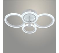 Люстра РОСТОК MX010025/4 PR WT белый 72W LED 3000-6500K d610 ПДУ(ИК) диммер, HN22 988029958