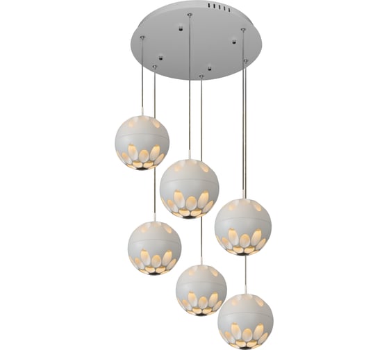 Подвесной светильник iLEDEX Mob белый P1009-6 WH