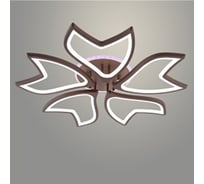 Люстра РОСТОК LI09822B/5 PR COF кофе 170W+7W LED RGB 3000K-6000K d745 ПДУ(ИК) диммер, HN24 988383269