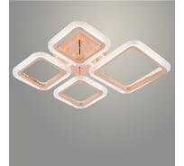 Люстра РОСТОК LI09826C/3+1 PR FGD золото 74W LED 3000K-6000K d615 ПДУ(ИК) диммер, HN24 988383314