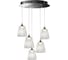 Подвесной светильник iLEDEX Flora хром WD8007-5 CR 3