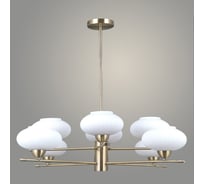 Люстра РОСТОК MD40666/8 AB+WH бронза 8x40W E27 d880 h650, SN23 988034436