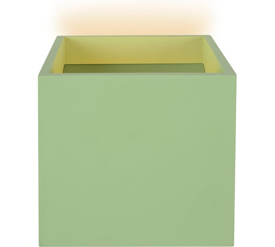 Настенный светильник iLEDEX Dice зеленый ZD8086L-6W GR