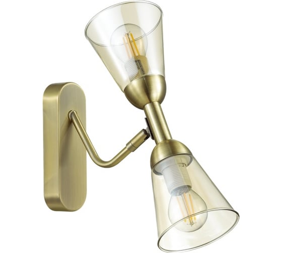 Бра LUMION GINGER стекло, E14, 2х40W 4428/2W