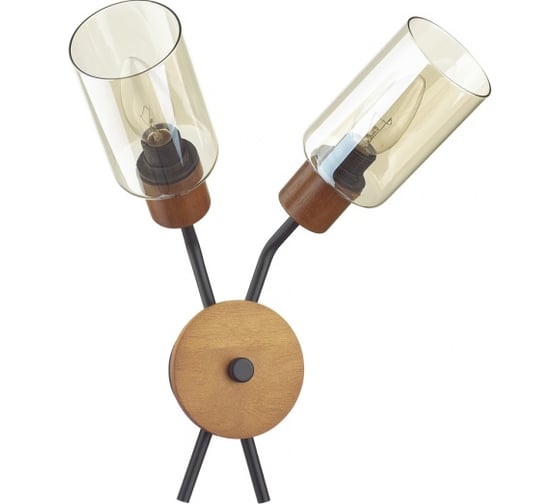 Бра LUMION FERN стекло, E14, 2х60W 4492/2W 1