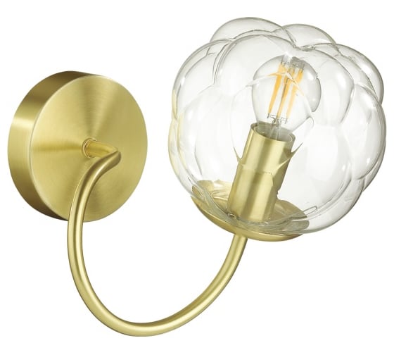 Бра LUMION BREANA стекло, E14, 40W 4556/1W 1