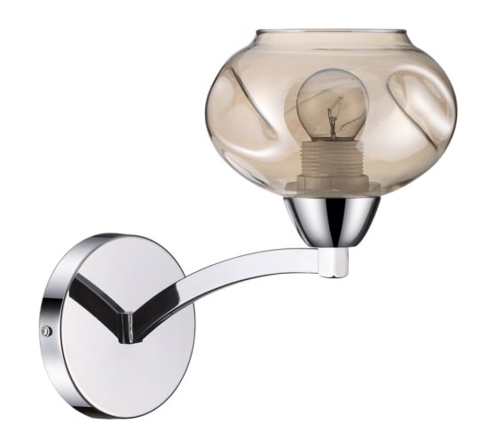 Бра LUMION GRETTA стекло, E27, 1х40W 4443/1W 1