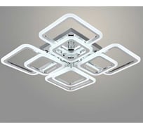Люстра РОСТОК LI08822/4+4B PR CR хром 168W LED 3000-6500K d565 ПДУ(ИК) диммер, HN22 988029994