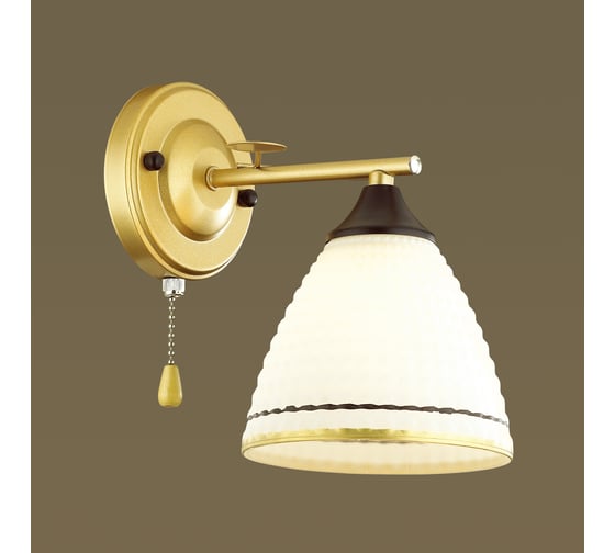 Бра LUMION BECKY стекло, E27, 60W 4544/1W