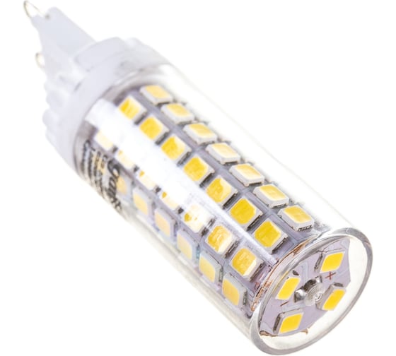Лампа Gauss G9 AC185-265V 6,5W 700lm 6500K керамика LED 1/10/200 107309306