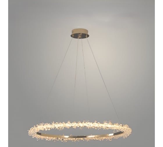 Люстра РОСТОК P619-600 AB бронза LED 60W 3000-6000K ПДУ диммер d600, ZOK22 988014094