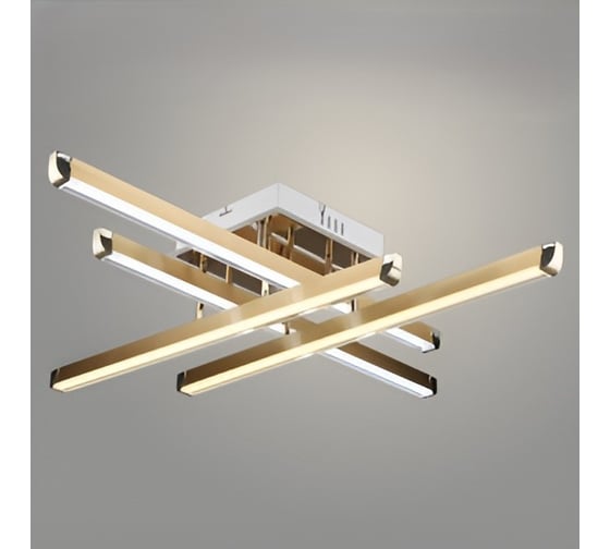 Люстра РОСТОК YH1175/4 GD золото 4x12W LED 3000-6000K ПДУ диммер d760, QH24 988382736