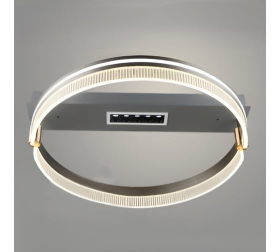 Люстра РОСТОК YH999/1 GREY серый LED 60W 3000K-6500K ПДУ диммер d530, QH24 988372818 1