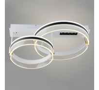 Люстра РОСТОК YH1080/2 WT белый LED 74W 3000K-6500K ПДУ диммер d590, QH24 988372822