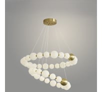 Люстра РОСТОК P788-800+600 AB бронза 130W LED 4000K d800 h100, ZOK23 988032859