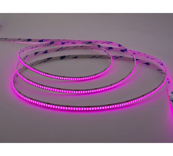 Светодиодная лента LEDS POWER NEW COB 256/м (11Вт/м) 24В розовая 006338 1