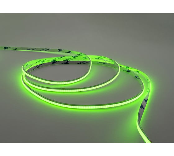 Светодиодная лента LEDS POWER NEW COB 256/м (11Вт/м) 24В зеленая 006376