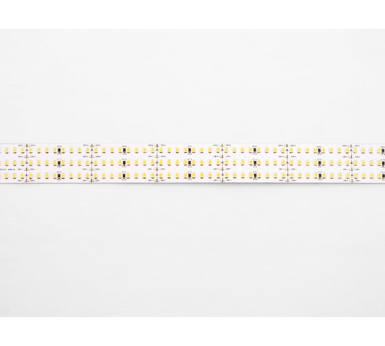 Светодиодная лента трехрядная LEDS POWER 2835 528/м (48Вт/м) 24В холодная LUX160 006321