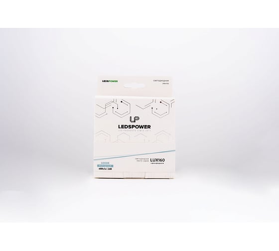 Светодиодная лента трехрядная LEDS POWER 2835 528/м (48Вт/м) 24В холодная LUX160 006321