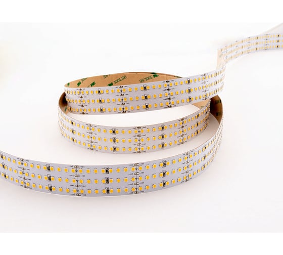Светодиодная лента трехрядная LEDS POWER 2835 528/м (48Вт/м) 24В теплая LUX160 006307