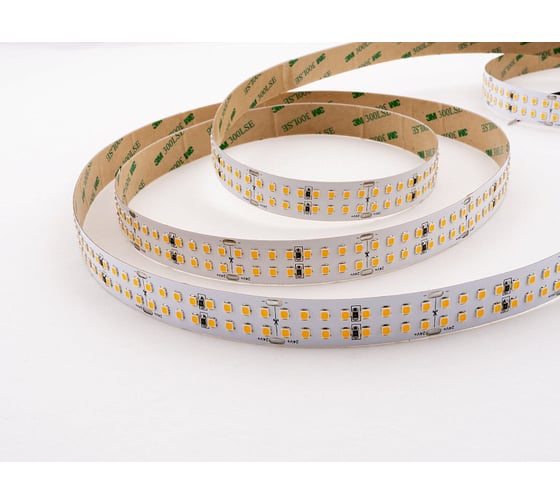 Светодиодная лента двухрядная LEDS POWER 2835 320/м (40Вт/м) 24В теплая LUX160 006291