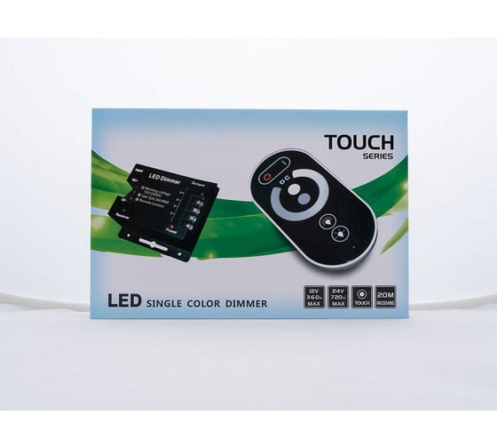 Контроллер одноцветный LEDS POWER T3 RF 30A сенсорный ПДУ 003931