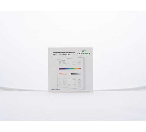 Сенсорная панель управления LEDS POWER 5 в 1 на 4 зоны WR01 RF 006475