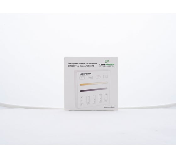 Сенсорная панель управления LEDS POWER DIM&CCT на 4 зоны WR02 RF 006482