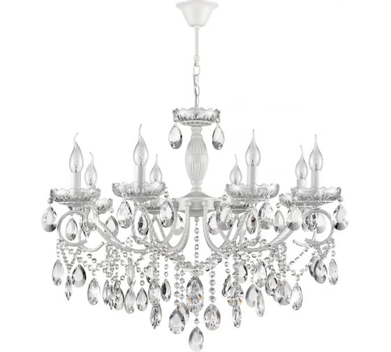 Люстра LUMION E14 8*40W SNOW 8189/8 1