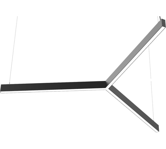 Аварийный светильник DIODEX Led Матик Трит 60Вт 5500К, опал, черный, 3ч., DALI 4603789781502 1