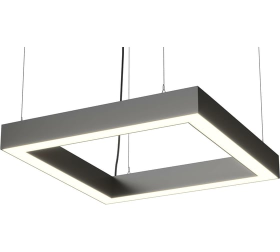 Аварийный светильник DIODEX Led Микко Квадрик 80Вт 5500К, Опаловый, Черный, 1ч. 4603789796933 1