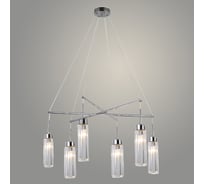 Люстра РОСТОК 40334/6 CR хром/хрусталь 6x60W E14 d630 h1200, SJNG23 988367387