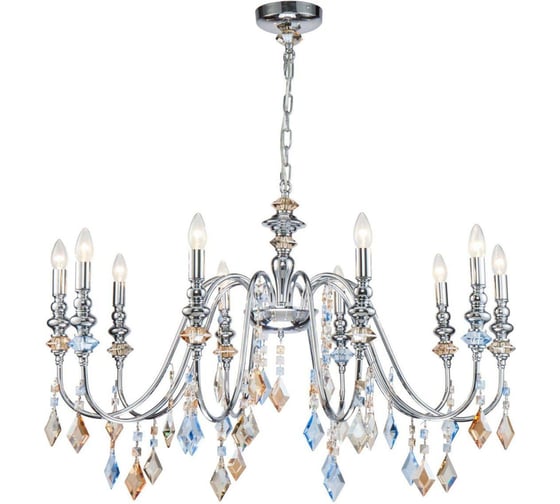 Подвесная люстра Lucia Tucci MAYA 4450.10 chrome