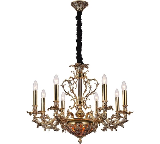 Подвесная люстра Lucia Tucci FIRENZE 1780.8.2 antique gold
